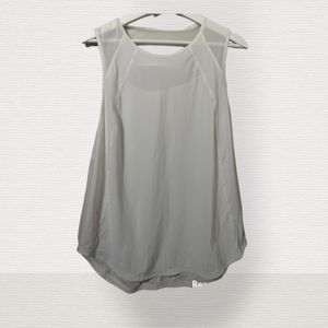 Lululemon Sculpt Tank in white size 12